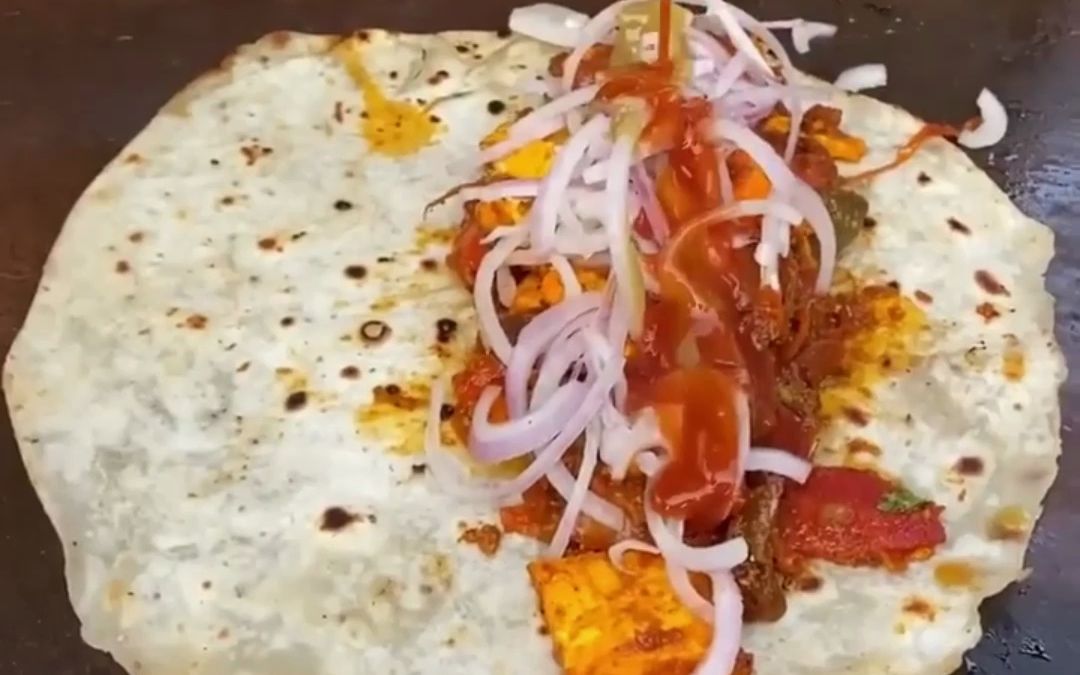 早上起来来一个印度手抓饼,暖心暖胃开启打工人的一天