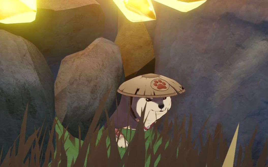 有狗后第一件事,影狼丸:*****唔汪****汪汪****汪