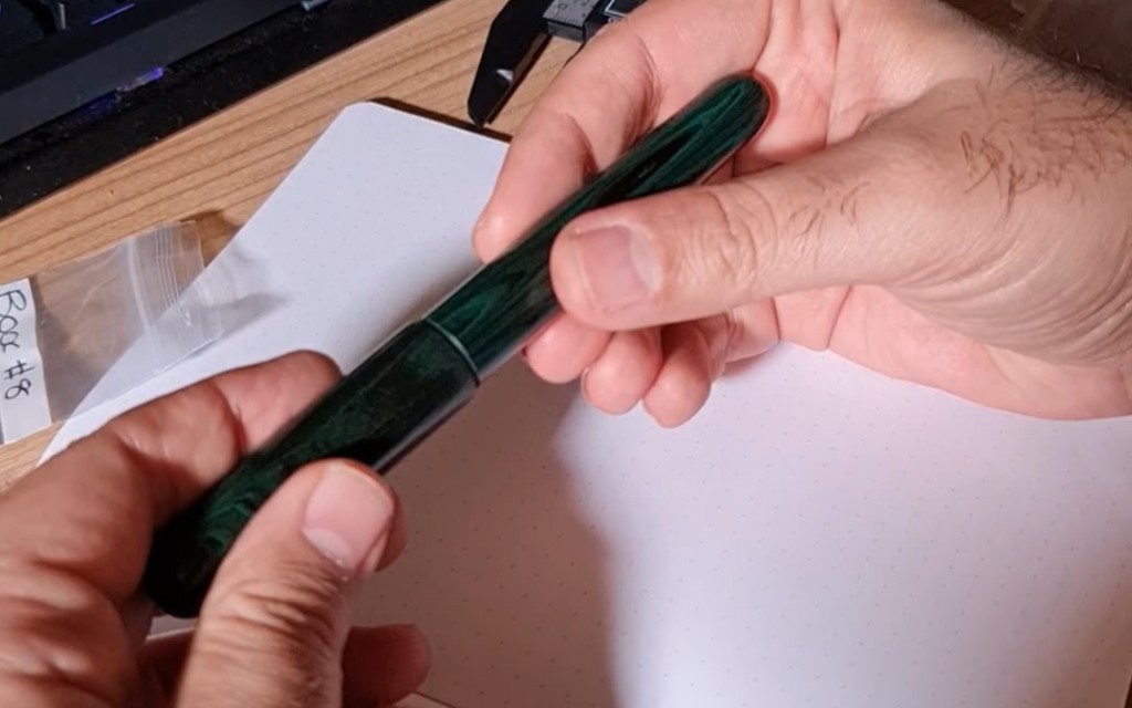 charango恰兰戈 bock8号尖 硬橡胶钢笔 安装展示