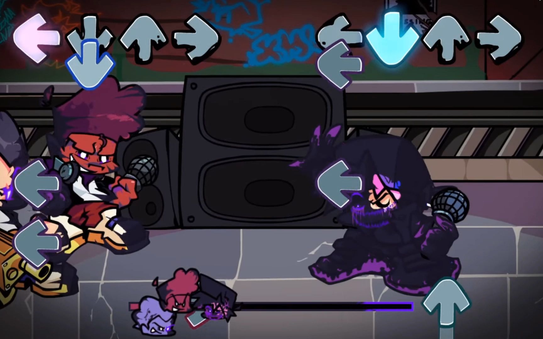 官方的新曲子 funkin corruption insanity | evil bf vs pico and