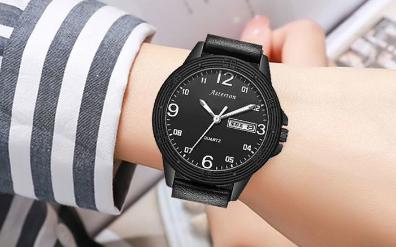 【优惠券】韩版儿童手表初高中小学生帅气防水防摔男孩男童青少年指针