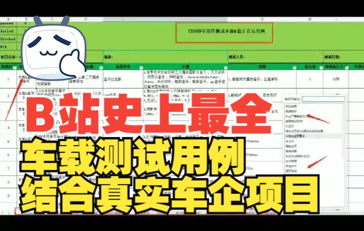 [图]真实车载测试用例，结合车企项目，太全面了，模板套用