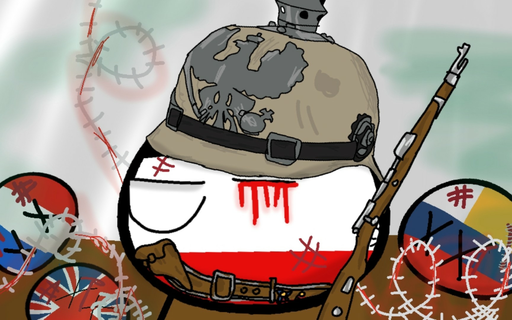 【波兰球】画个德二