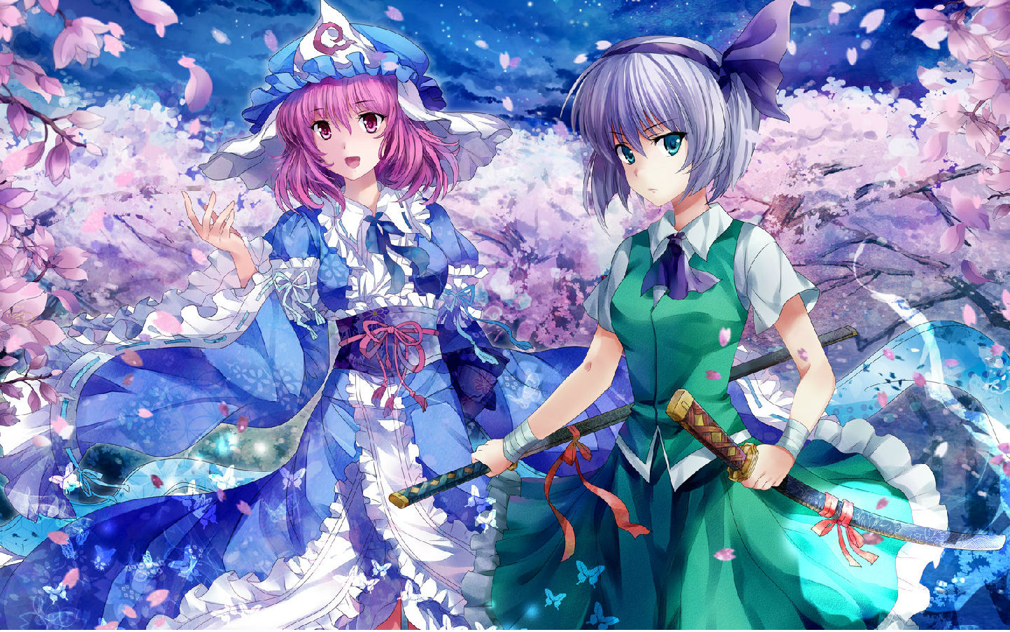 【东方mmd】冥界组的极乐净土