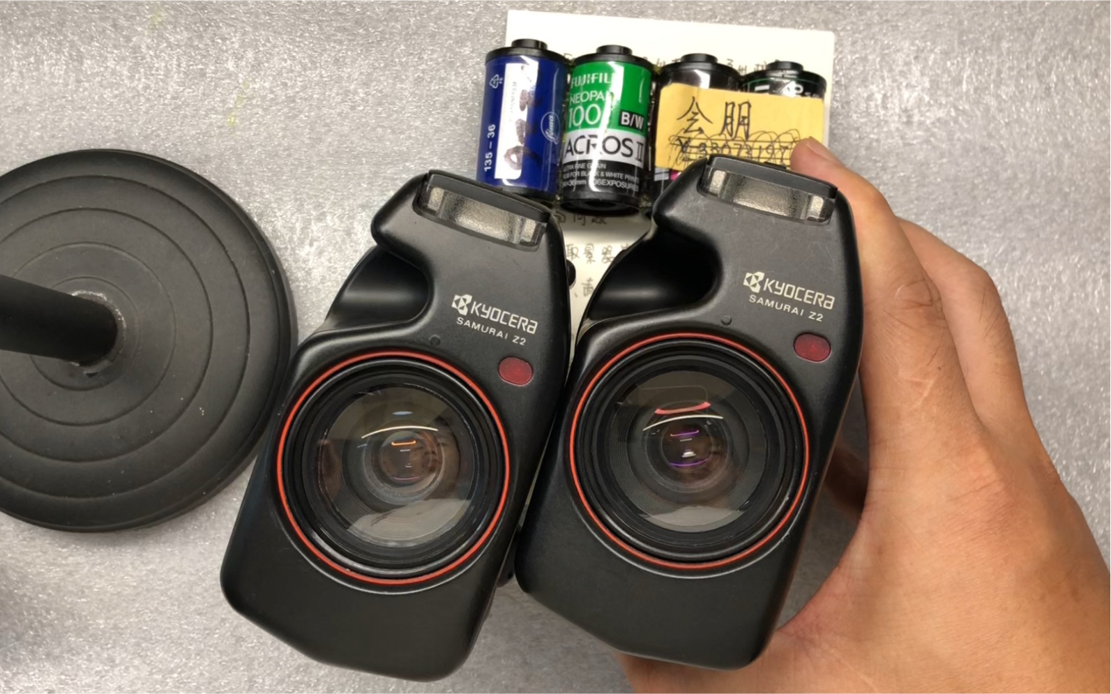 kyocera/京瓷 武士 samura z2 日本135画幅胶片胶卷半格照相机拆机