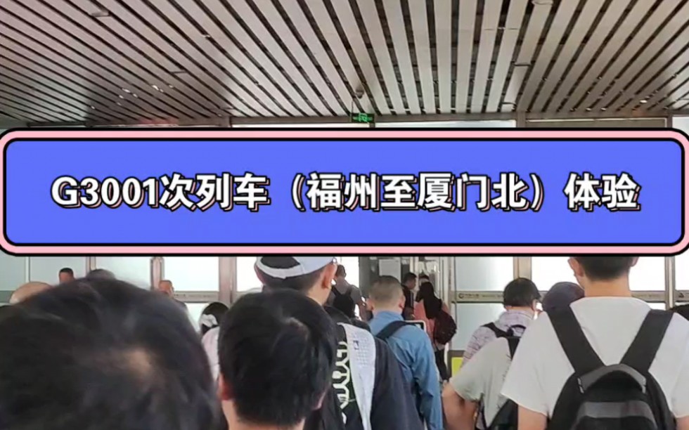 沉浸式体验福州首趟始发至香港的高铁列车,虽是g字头,但是有普通的动车组车型crh2a从重联担当,这一次我体验的区间是福州至厦门北区间,车次为G...