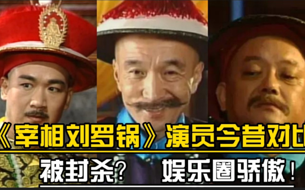 《宰相刘罗锅》30位老戏骨今昔对比,六王爷已驾鹤西去,刘罗锅惨遭“封杀”?哔哩哔哩bilibili