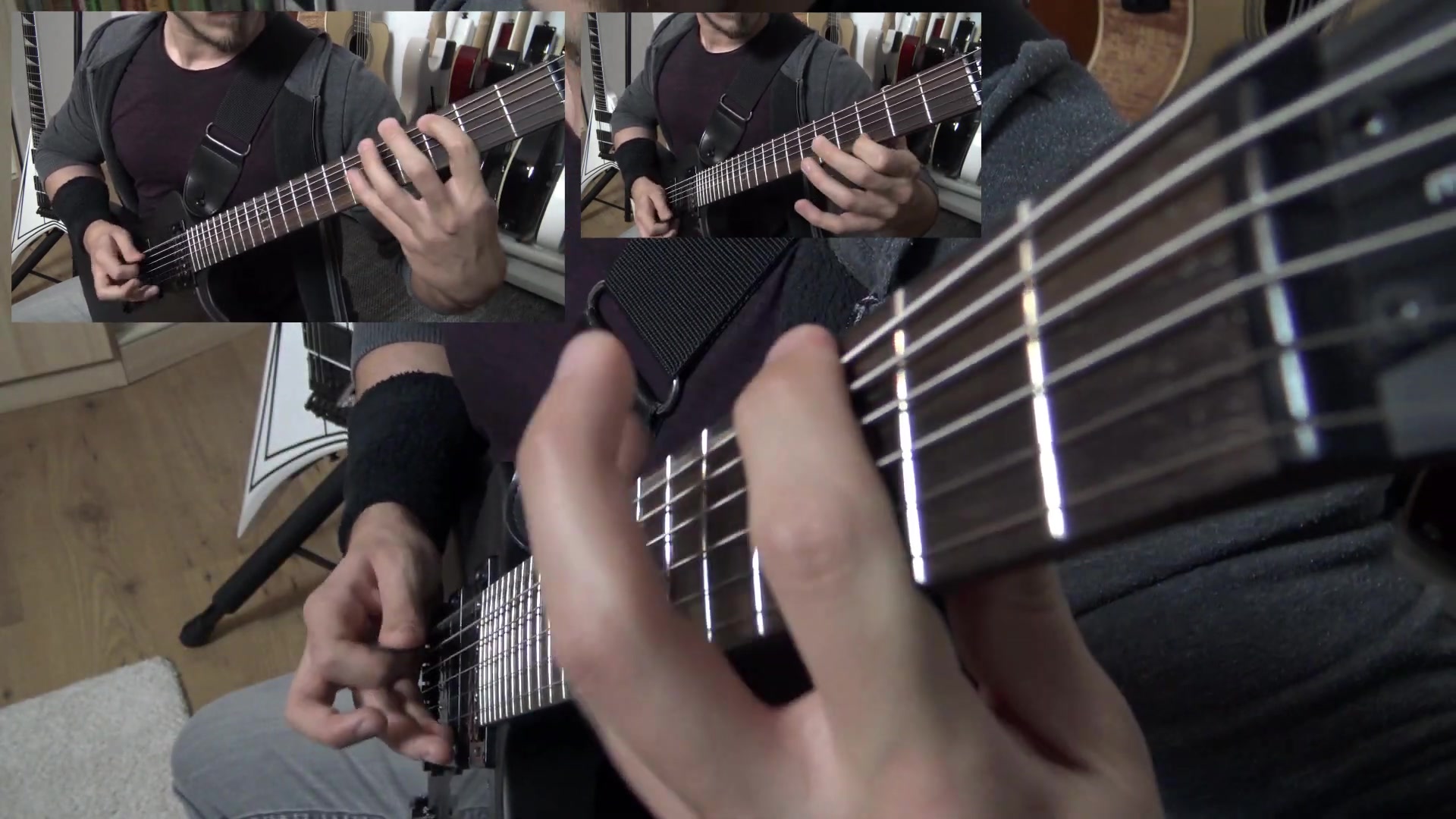 [图]Amon Amarth - War Of The Gods | Full Guitar Cover (Tabs - All Guitars - HD)