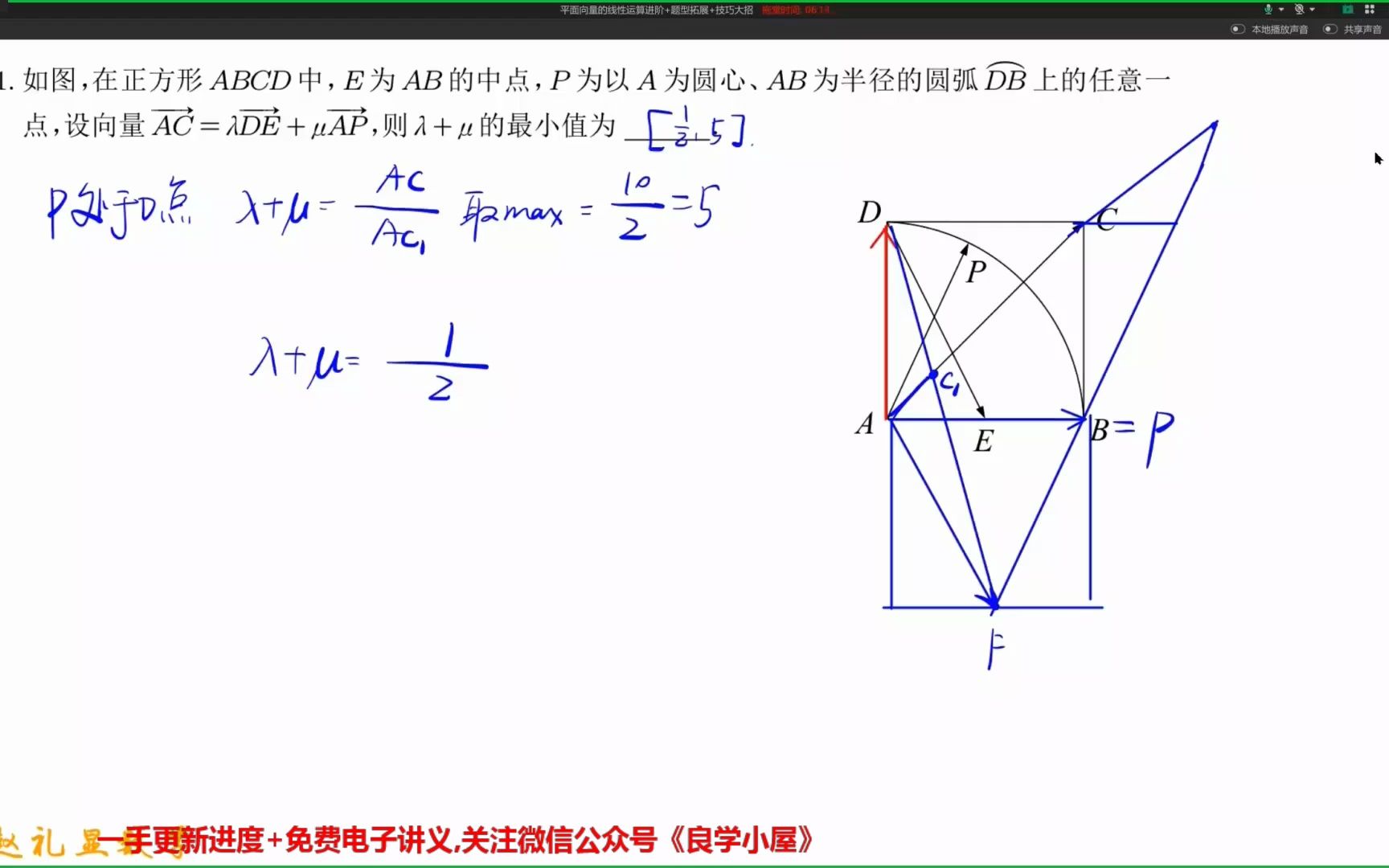 [图]【高考数学】平面向量的线性运算进阶+题型拓展+技巧大招-2