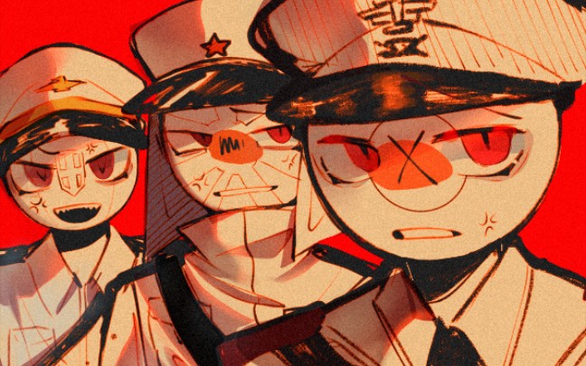 【countryhumans/轴三】我们仨——你旁边俩个纱碧