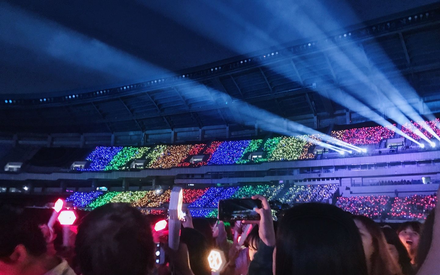 演唱会神操作超震撼的蓝牙中控应援海