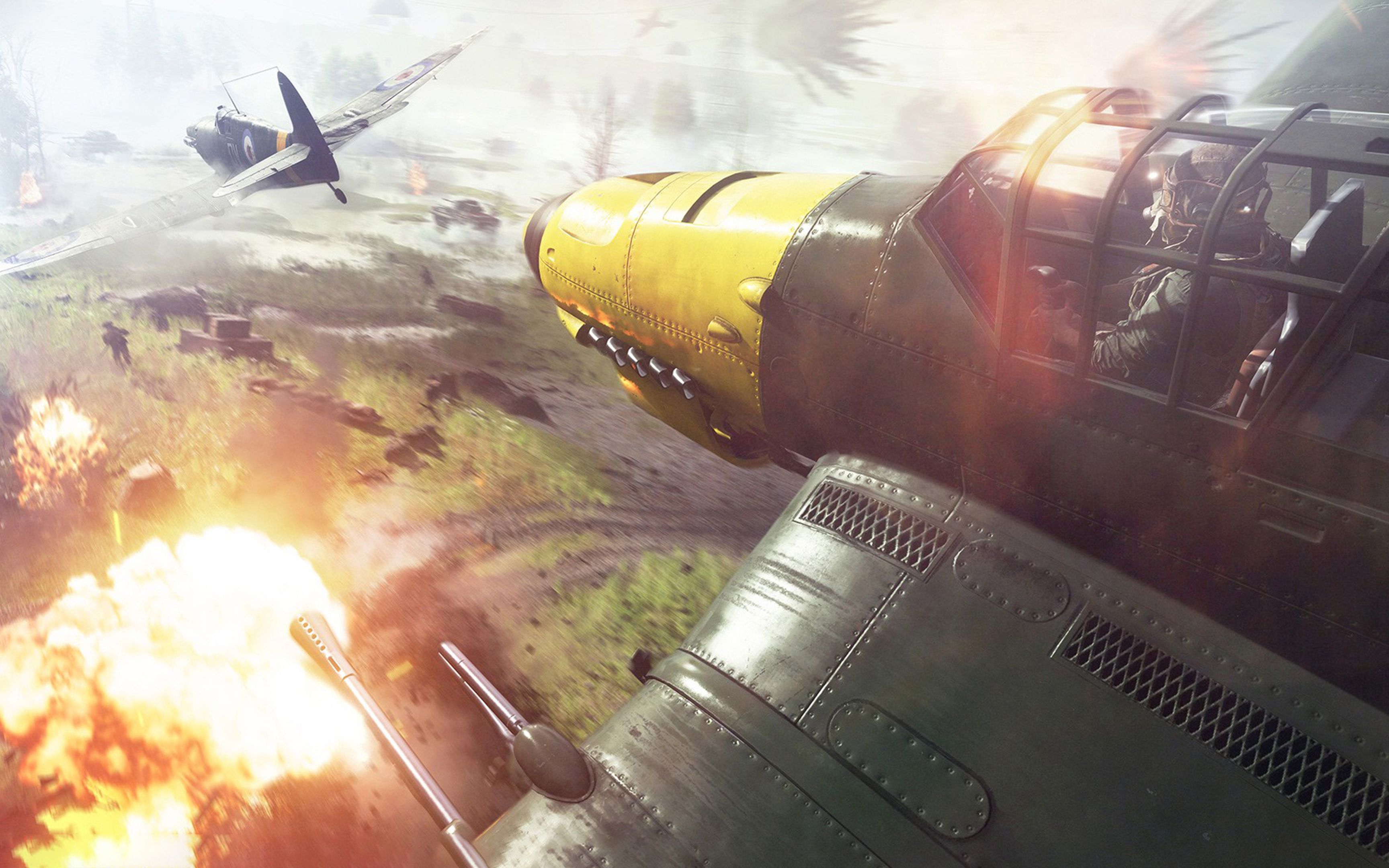 【战地5】薯条的进化之路(飞机篇01)_哔哩哔哩bilibili