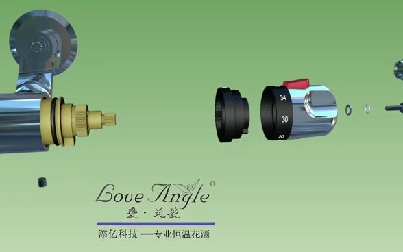 清洗混水阀恒温阀芯拆卸哔哩哔哩bilibili