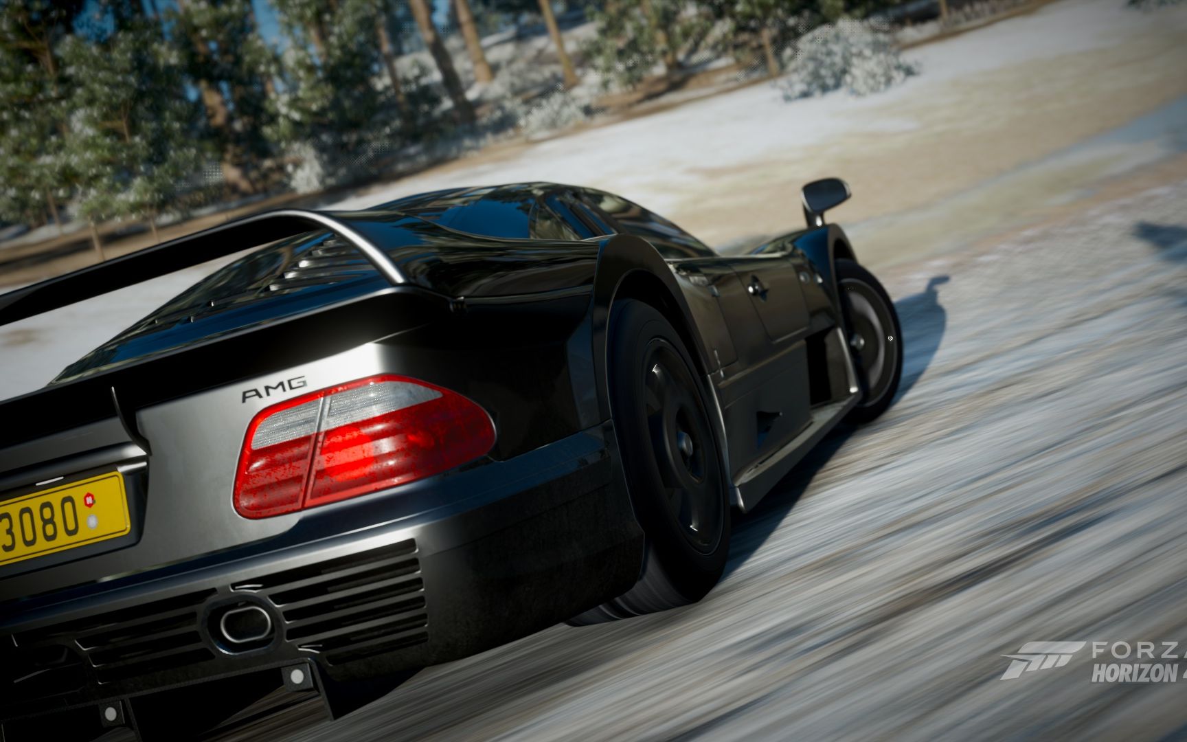 极限竞速地平线4最强s2拉力车之一奔驰clkgtr展示