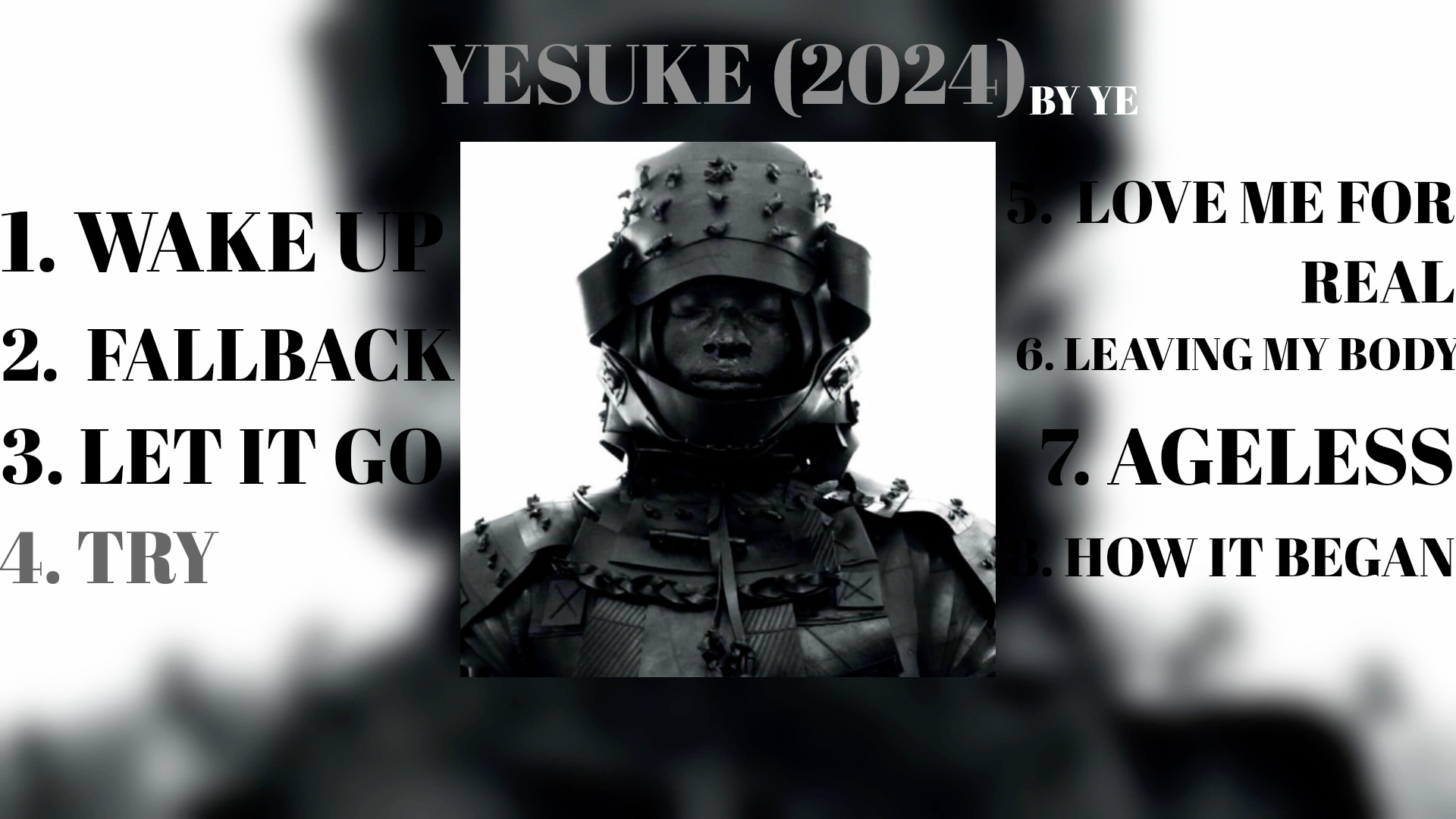 Ye YESUKE 2024FULL ALBUM LEAKED哔哩哔哩bilibili