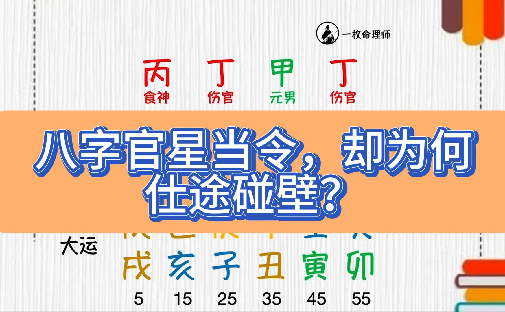 八字官星当令,却为何仕途碰壁?哔哩哔哩bilibili