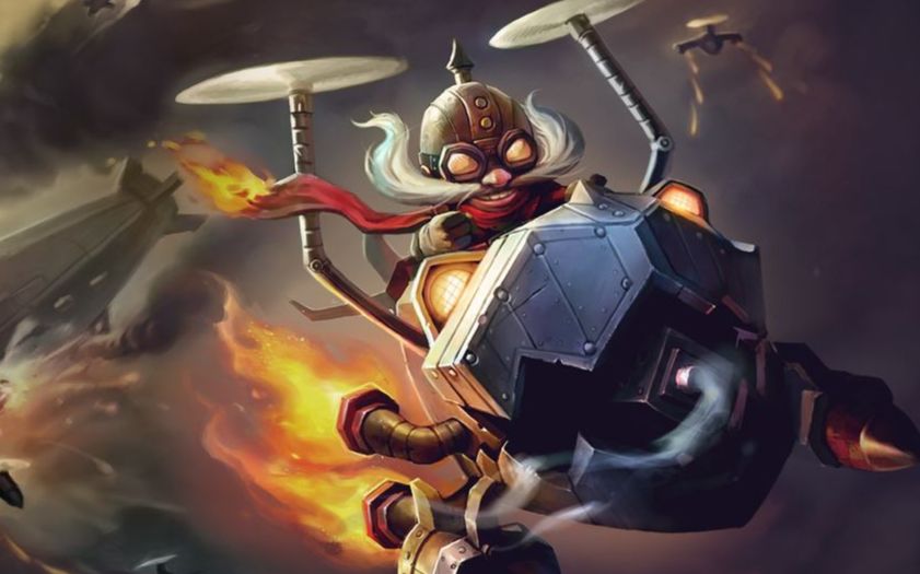 【艾l】英雄联盟 - 大乱斗 - 卢登poke流飞机