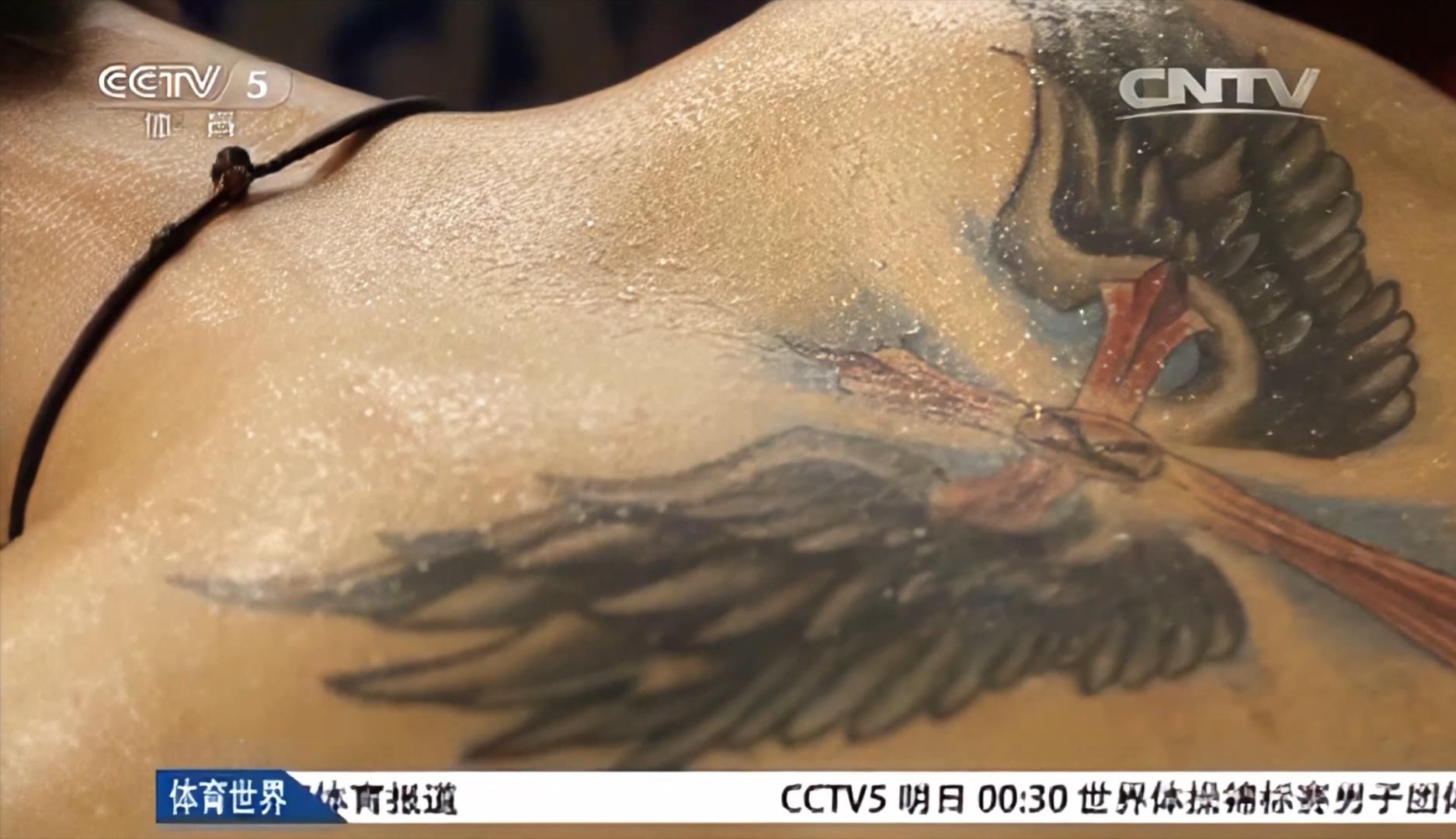 张继科:那些年央视镜头下的纹身