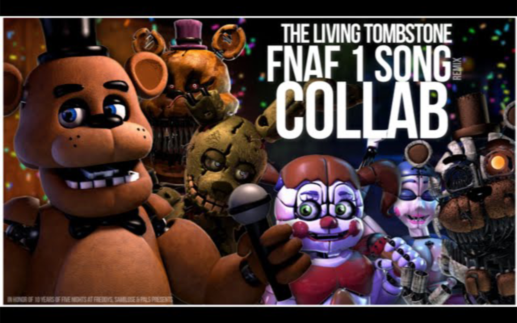 [图][FNAF/COLLAB/MAP] 活墓碑fnaf同人曲remix