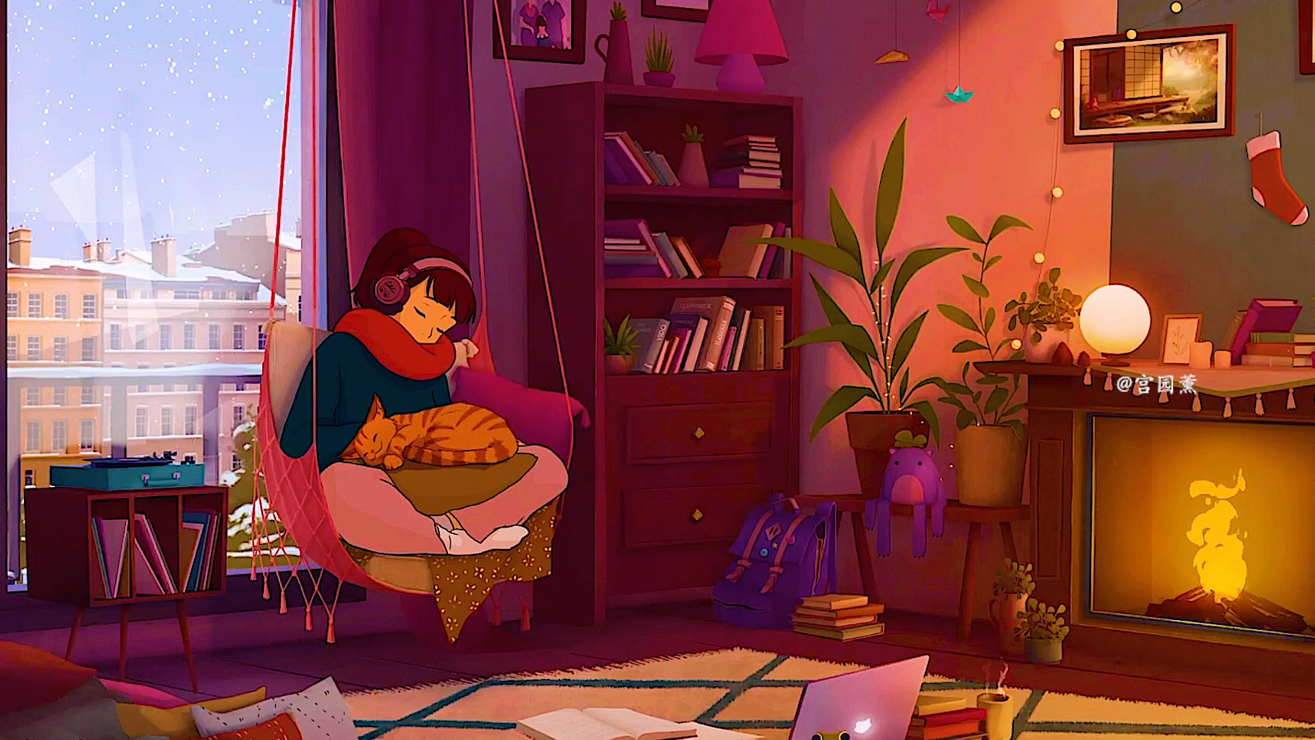 治愈系动漫 主题:独处的乐趣_哔哩哔哩 (゜-゜)つロ 干杯~-bilibili