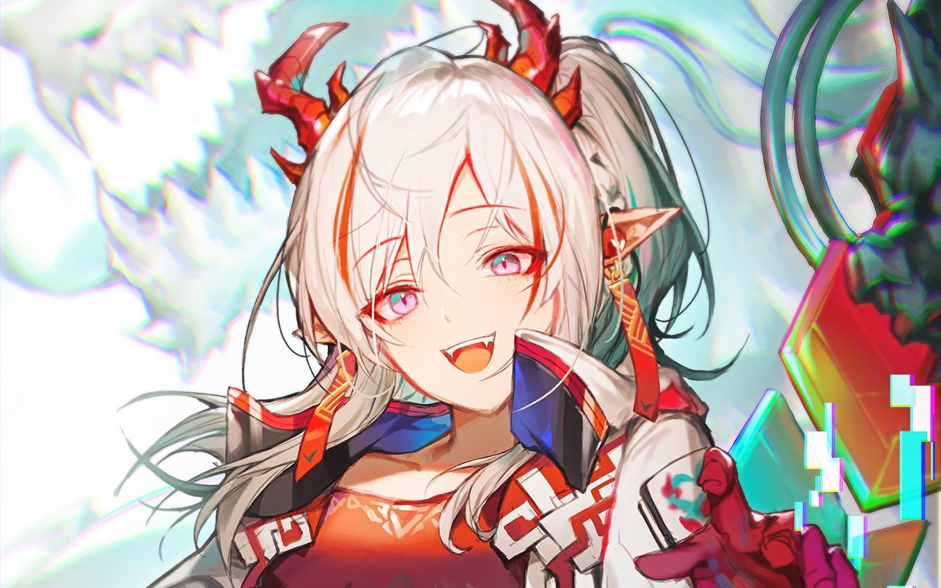 明日方舟:年 线稿临摹练习 作者:? p:?(知道后会补上的)3