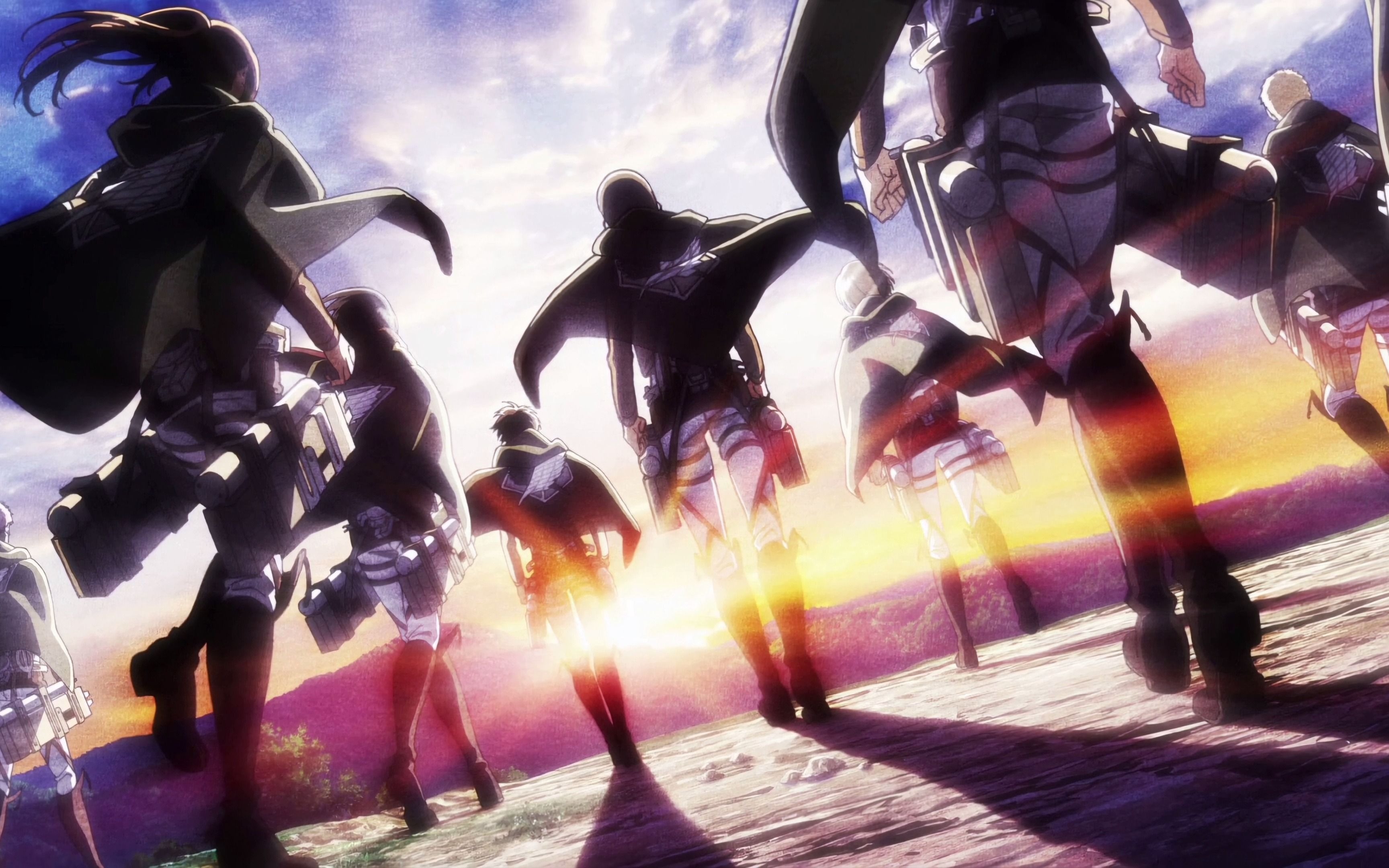 【4k 120帧】进击的巨人第三季ed2