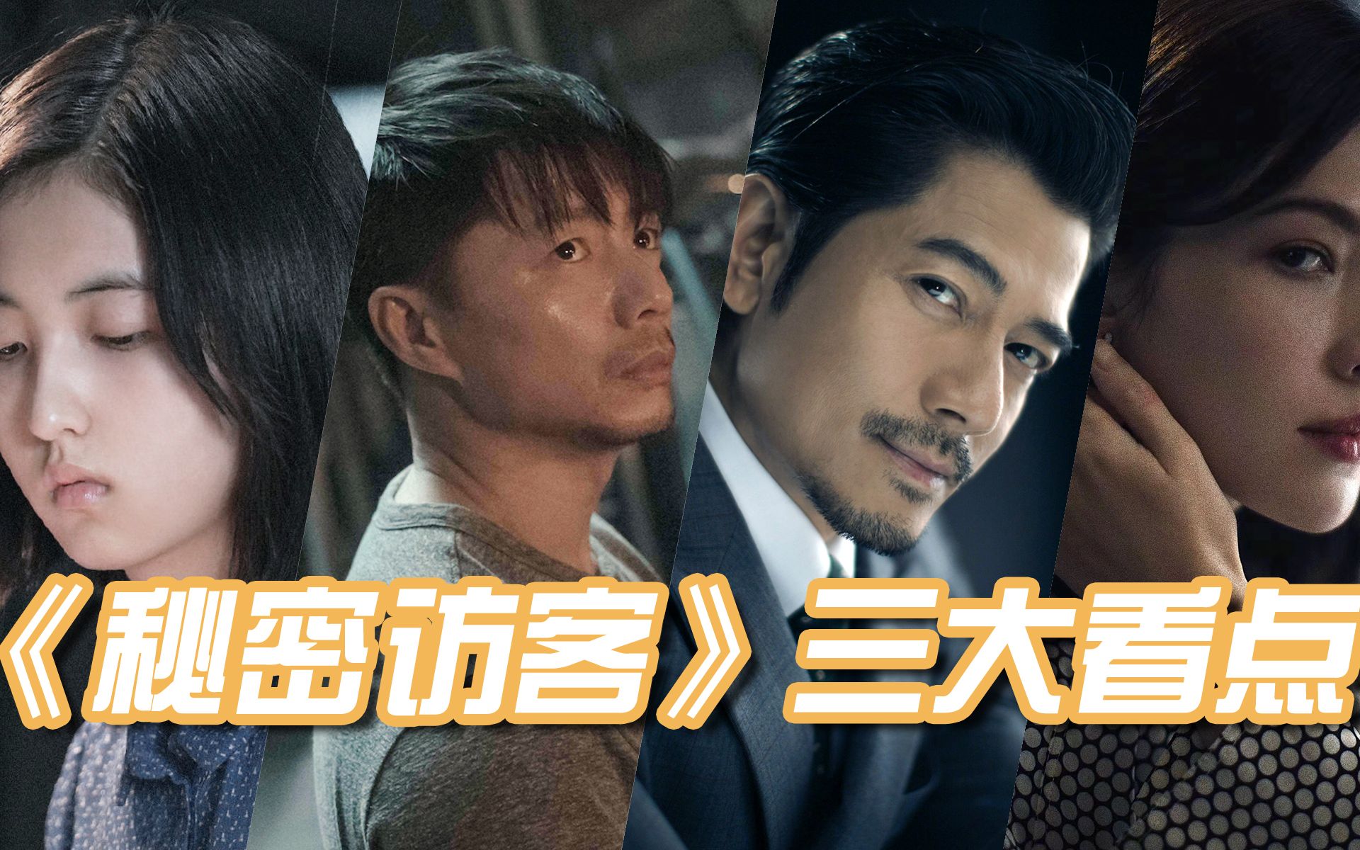 《秘密访客》三大看点:剧情暗潮涌动悬念丛生,郭富城 段奕宏 张子枫