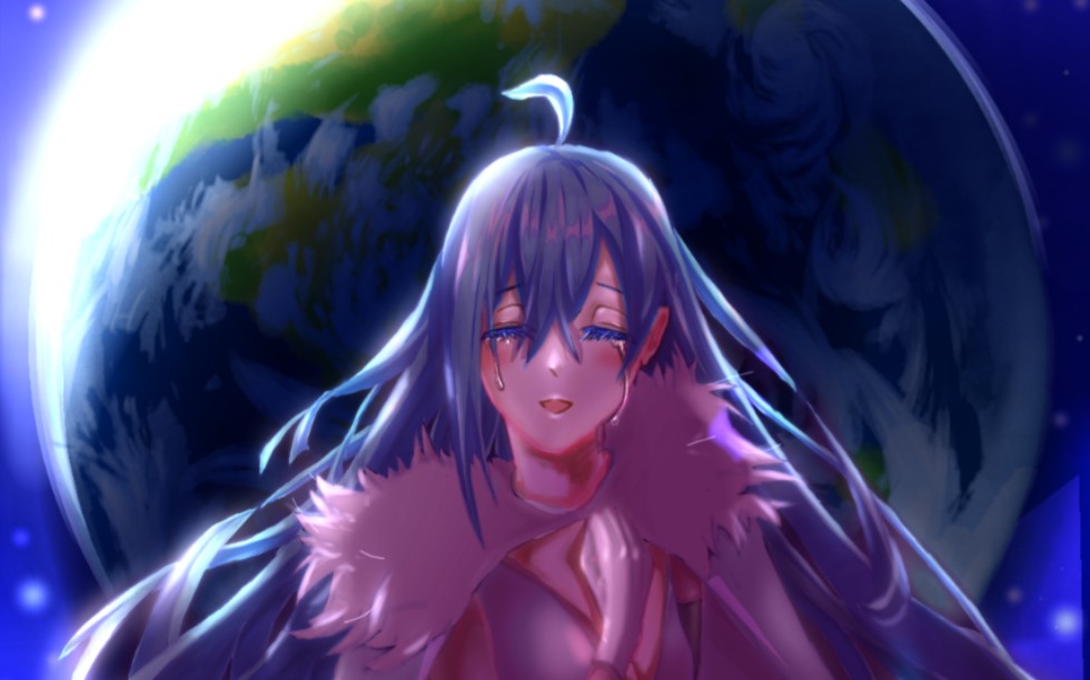 【板绘/vivy】薇薇·萤石眼之歌〈同人绘〉