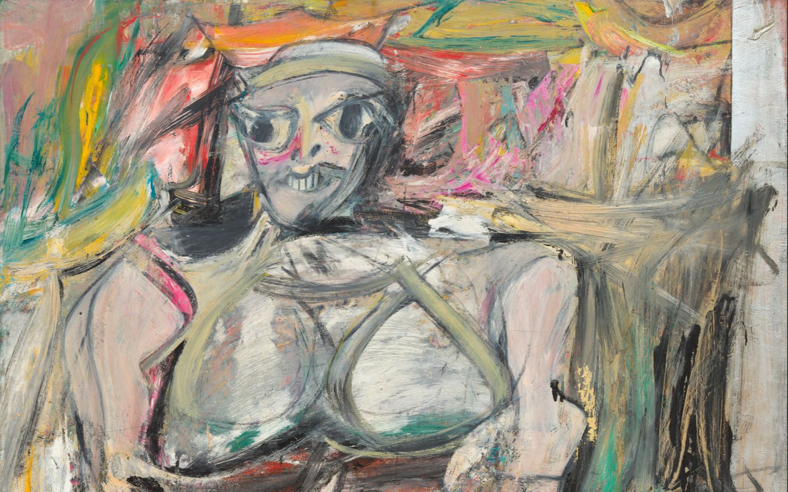 de Kooning Woman I德库宁 女人1号哔哩哔哩bilibili