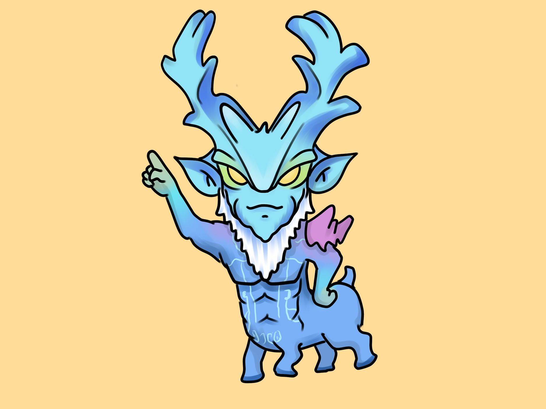 小飞兔的小姐姐打中单 dota2老鹿暴走太厉害了