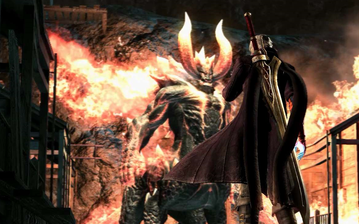 【一周目鬼泣4】尼禄线上半部分boss战,萌新渣操之后锁血锤蛤蟆_哔哩