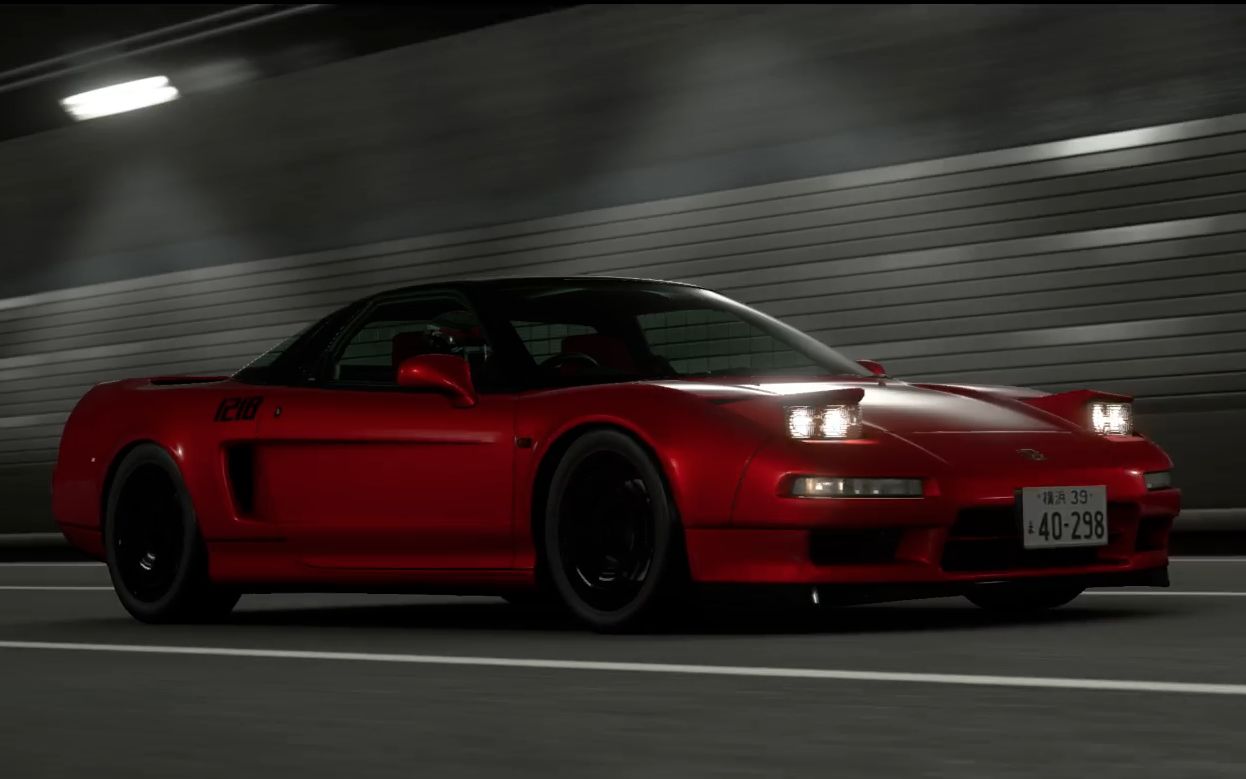 绝美本田nsx typer 夜跑东京首都高 湾岸线 gt sport