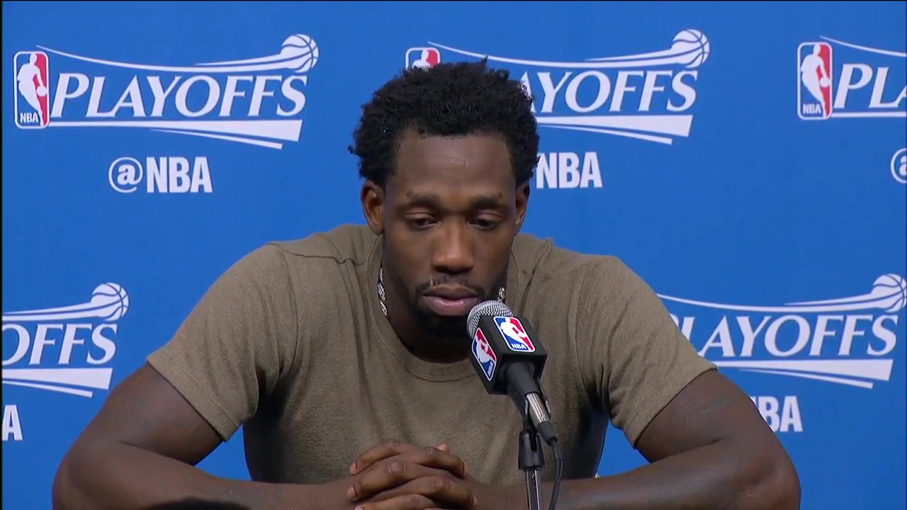 贝弗利采访 谈到祖父伤心落泪 Patrick Beverley Emotional Postgame Interview哔哩哔哩bilibili