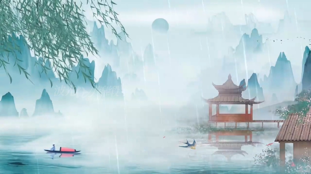 【xs洛天依翻唱】一曲烟雨行舟太缓慢