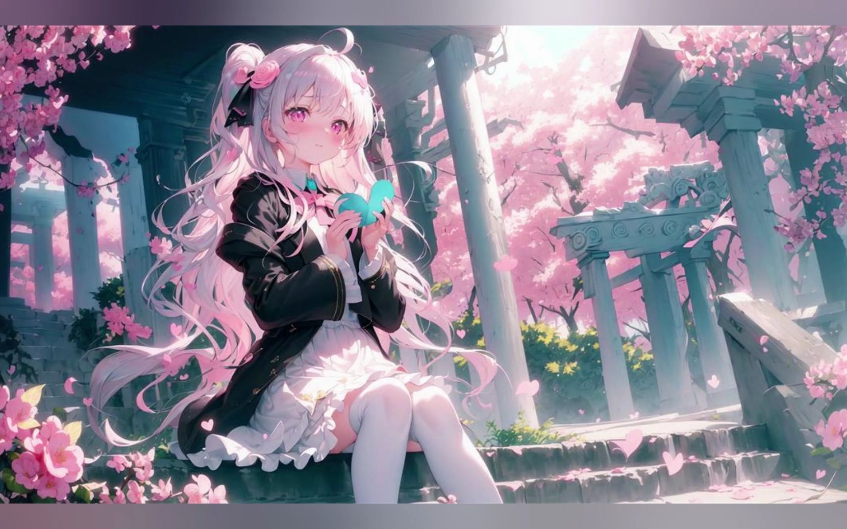 【ai】背景与美少女的结合