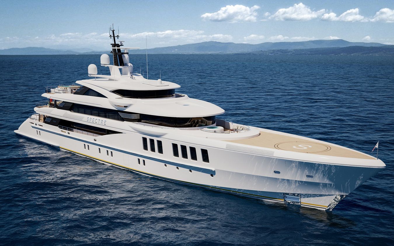 6500万欧元的意大利贝尼蒂benetti6930m2274ftspectre号高速巡航游艇