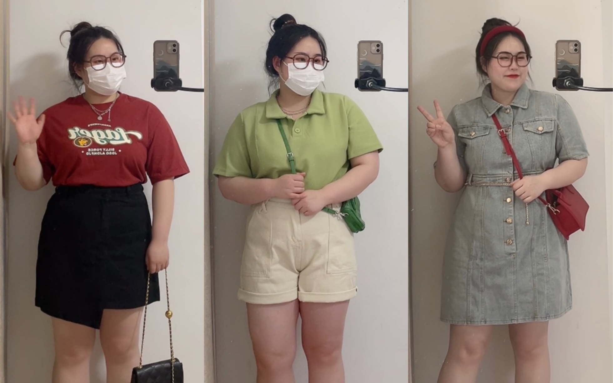 活动  真实170斤!肉肉女生的夏日穿搭