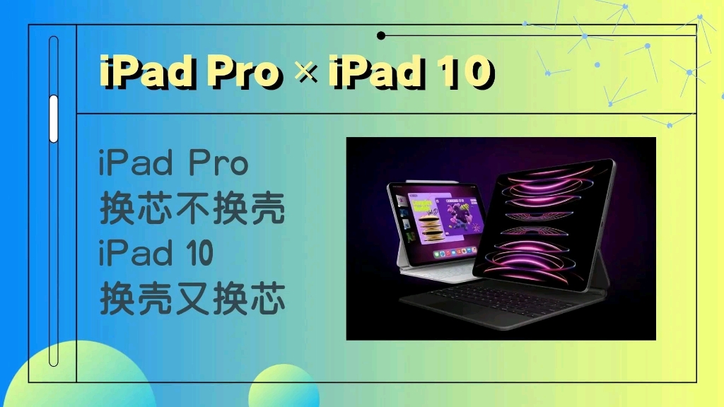 苹果突发两款新品:iPad Pro换芯不换壳,iPad 10换壳又换芯#ipad2022 #苹果哔哩哔哩bilibili