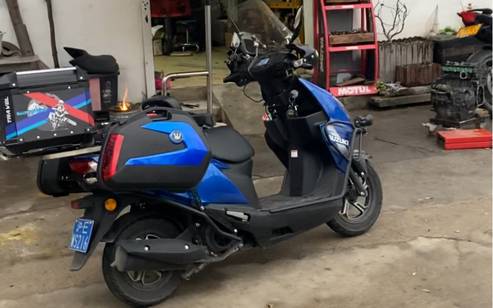 铃木uy125加三箱_哔哩哔哩 (゜-゜)つロ 干杯~-bilibili