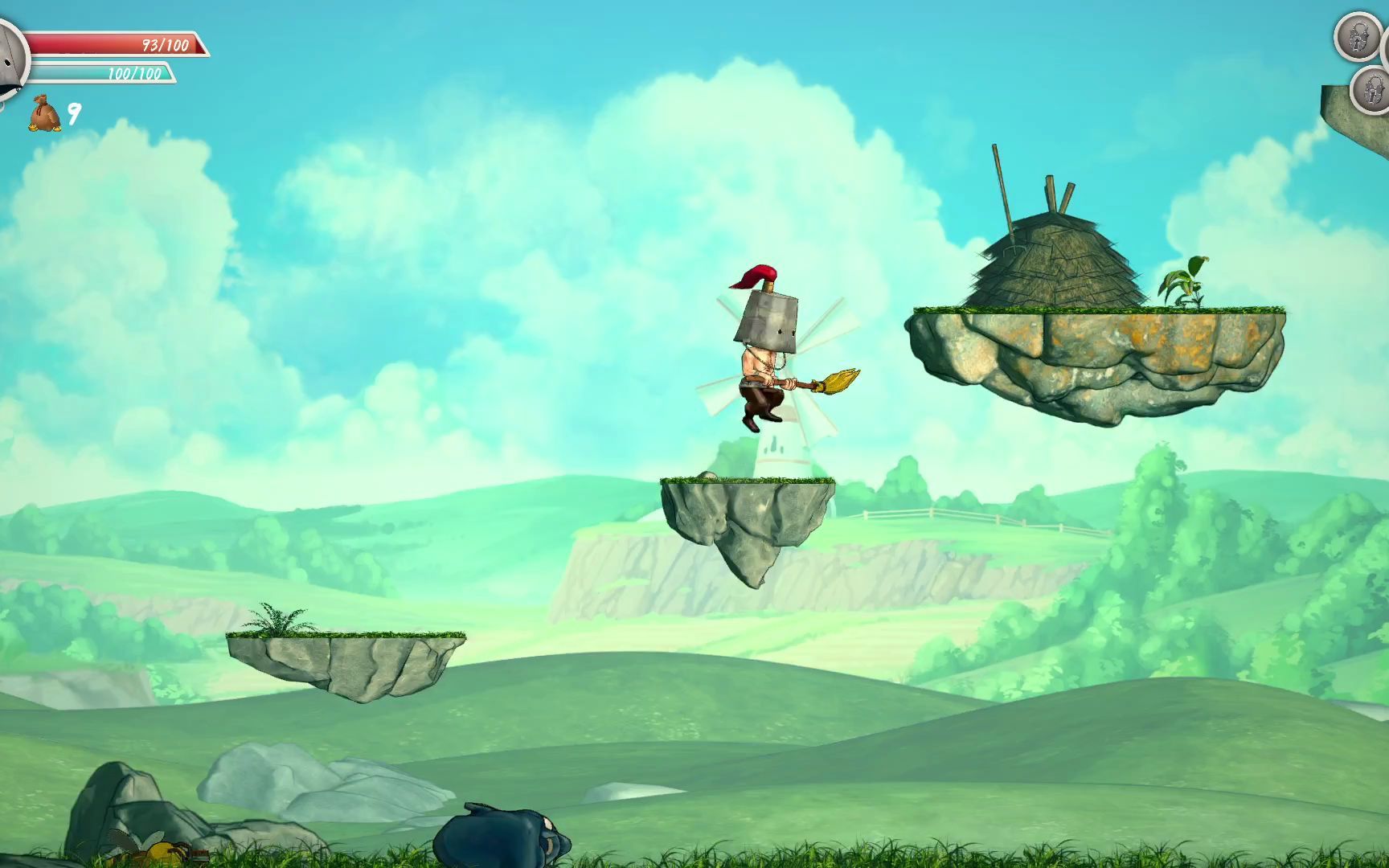 笨拙英雄clunkyhero为了救虽然丑但技巧好的老婆踏上旅程的汉子