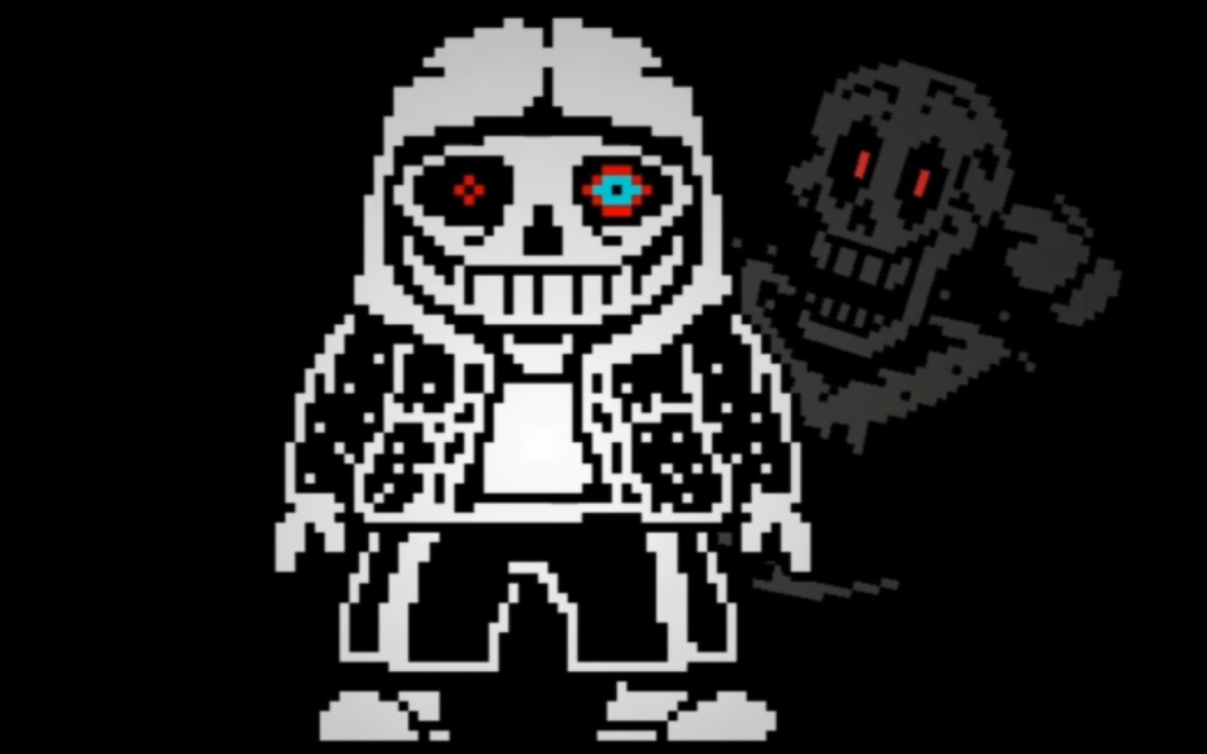 【Dusttale Survival Sans Fight】By GinoMods一命无作弊原速通过!(带链接/潮裤)单机游戏热门视频