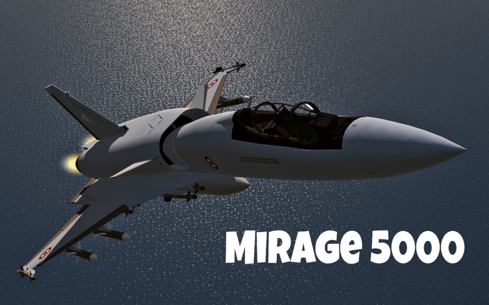 简单飞机simpleplanes 架空机型 幻影5000