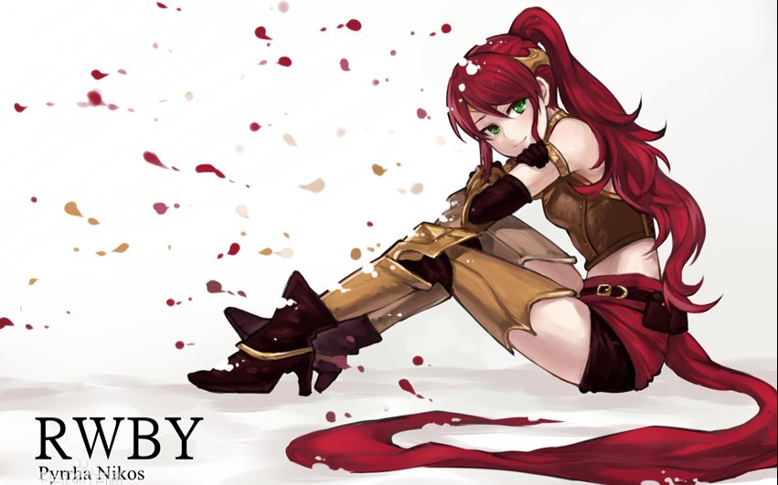 rwby谨以此片纪念p姐女战神pyrrha