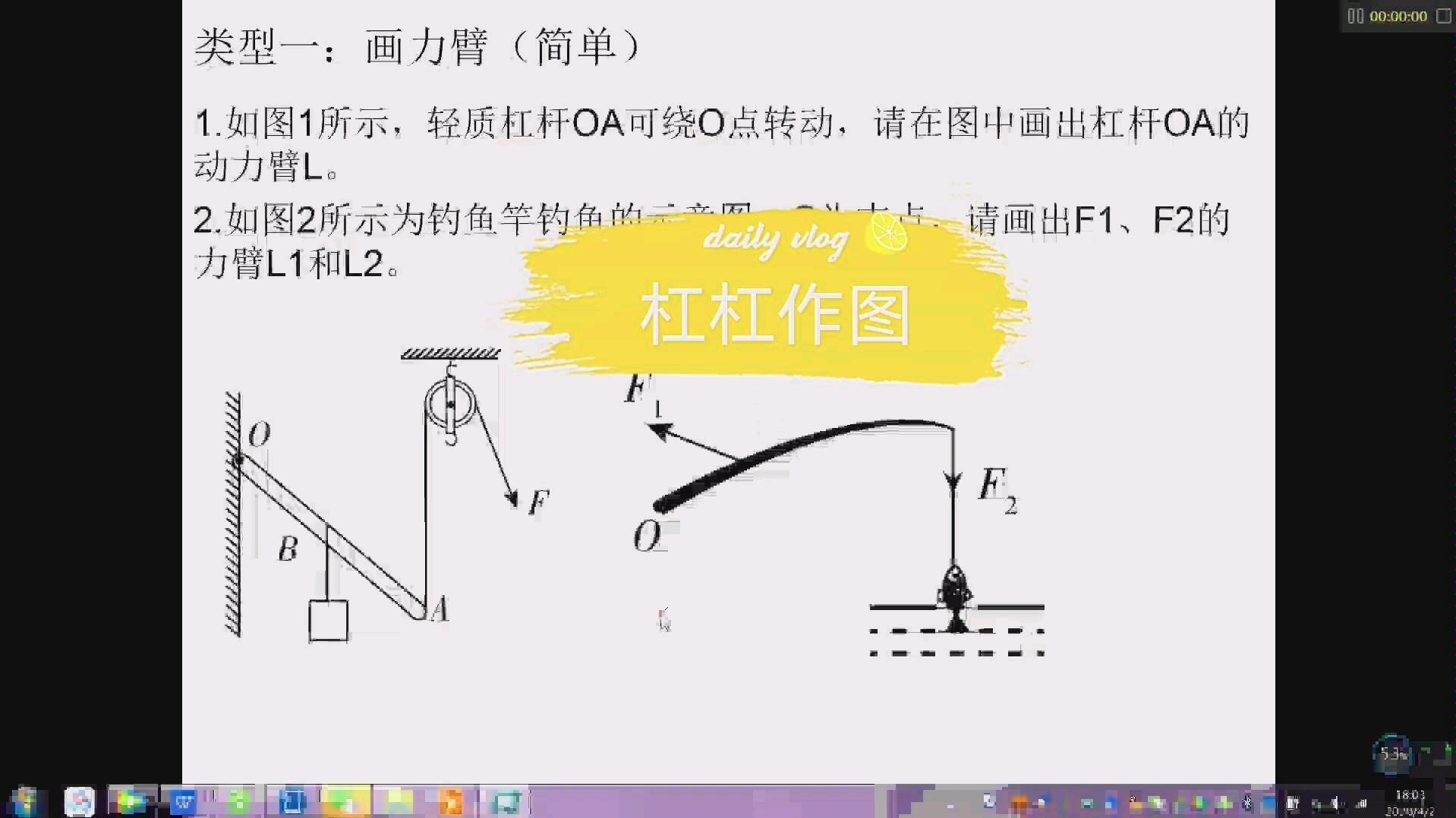 【中考物理总复习】初三杠杠做图详细版哔哩哔哩bilibili