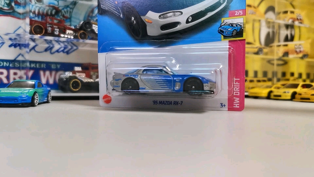 风火轮普卡马自达飞劲一对拆卡