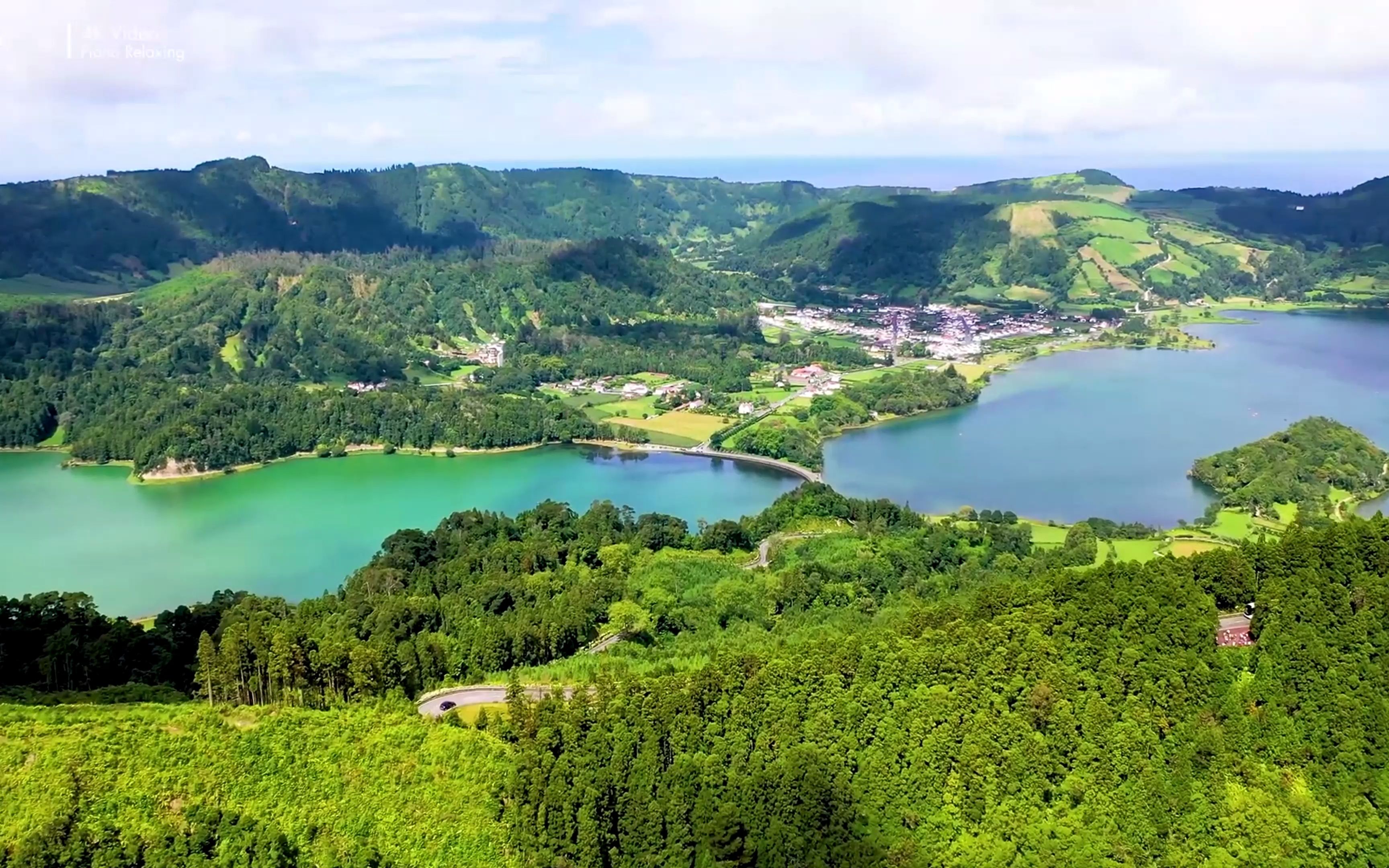 【4k风景】墨西哥湖泊美景_哔哩哔哩_bilibili