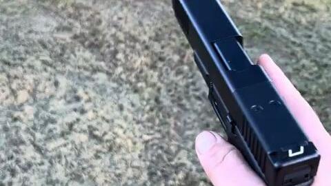 格洛克20 gen5手枪射击 10mm auto