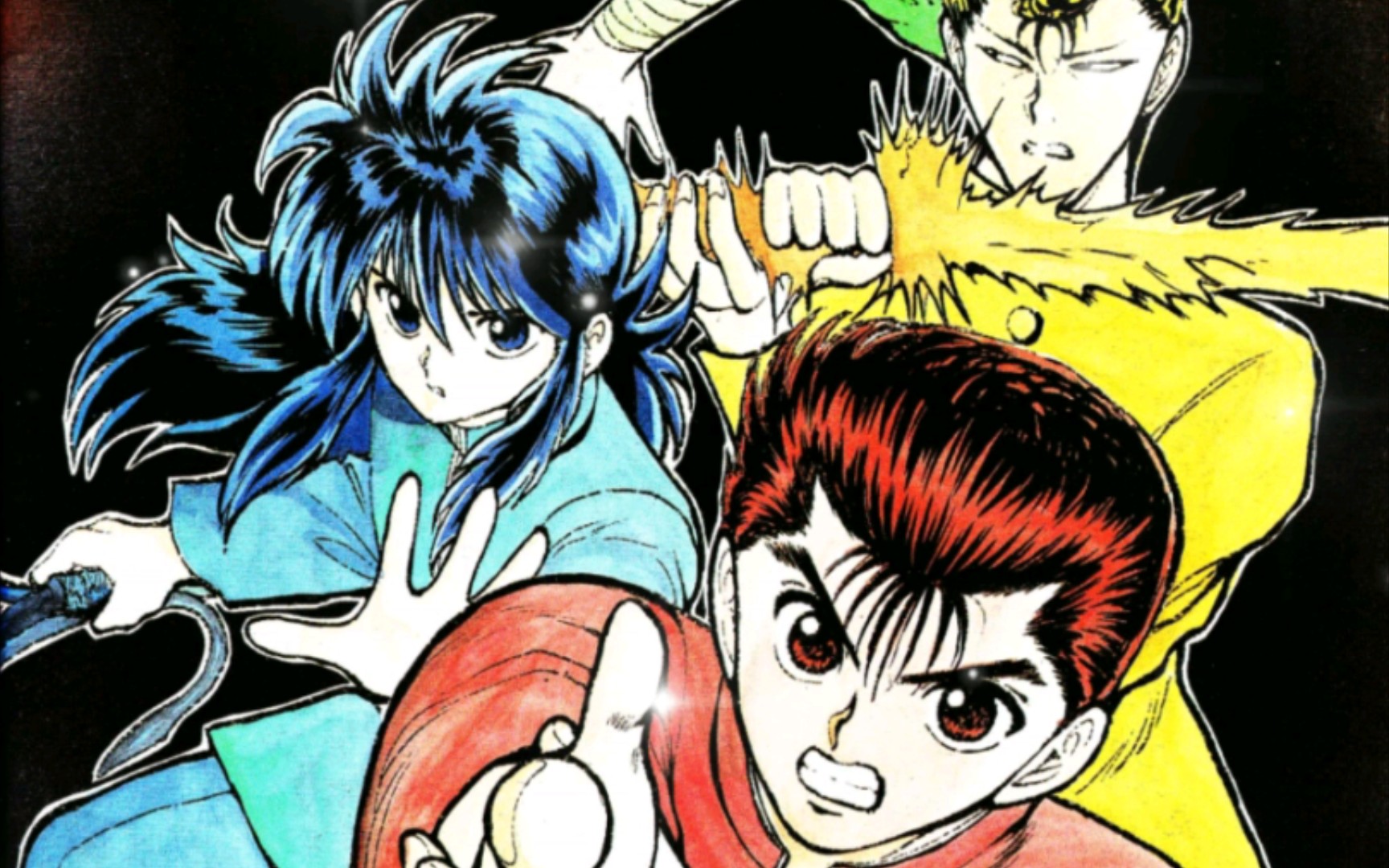 回顾经典幽游白书19902005插画集富坚义博画集