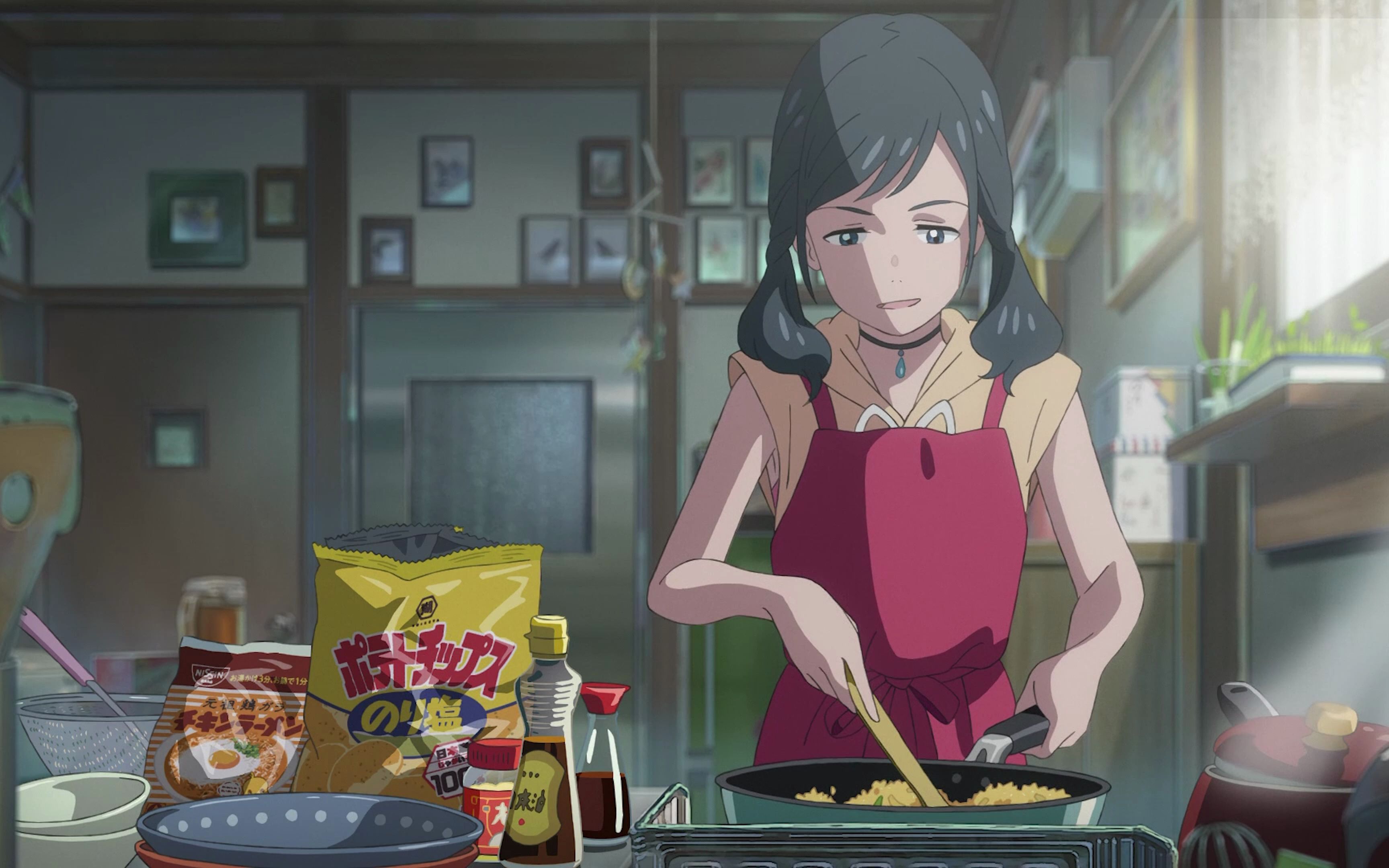 动漫美食 《天气之子》