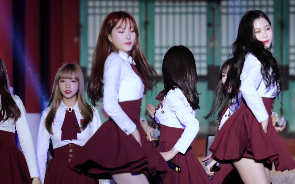 4k180428宇宙少女直拍wjsneunseo秘密secret世界遗产张陵音乐会